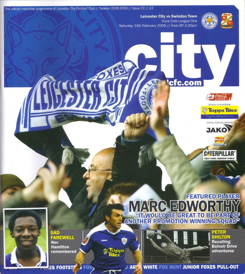 <b>Saturday, February 14, 2009</b><br />vs. Leicester City (Away)
